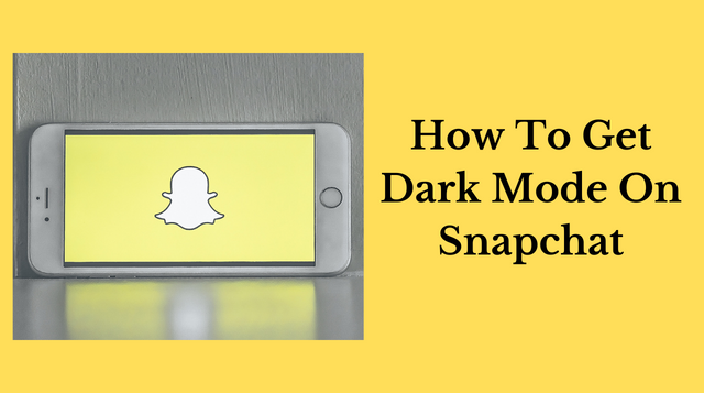How To Get Dark Mode On Snapchat | Snapchat Me Dark Mode Kaise Lagaye