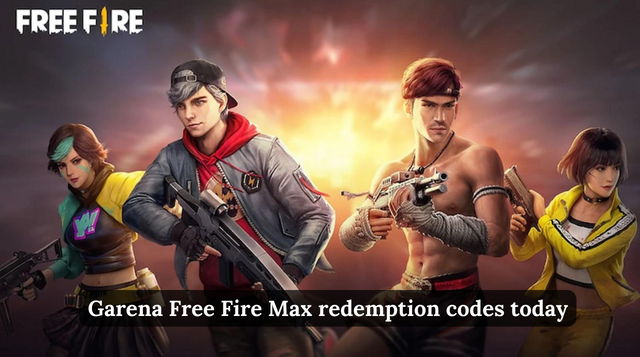 Garena Free Fire Max redemption codes today